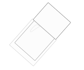 Eye pigment makeup black and white clipart