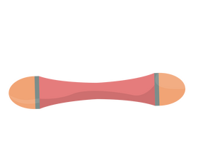 Makeup applicator brush illustration clipart