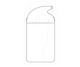 Foundation makeup black and white clipart