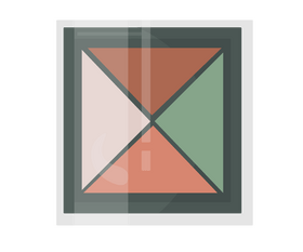 Blush palette clipart