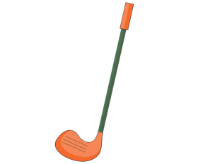 Free hockey stick clipart