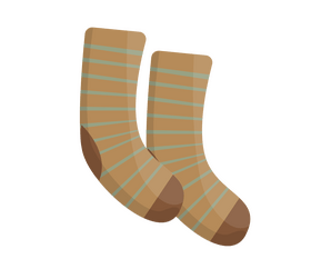 Socks drawing clipart