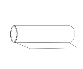 Camping mat, karemat black and white clipart