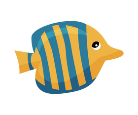 Cartoon fish clipart