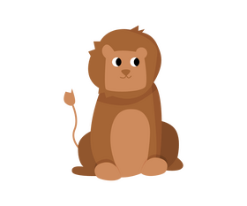 Lion illustration clipart