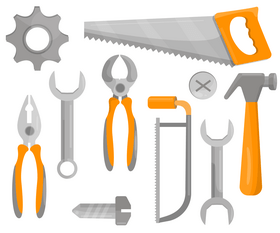 Home repair tools vector