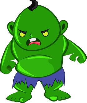 Baby hulk clipart