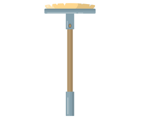 House cleaning brush clipart