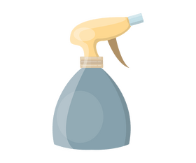 Spray bottle drawing clipart