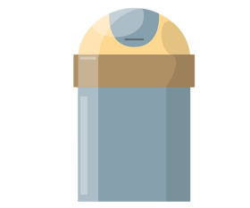 Rubbish bin clipart