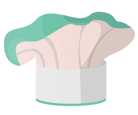 Free cook cap clipart