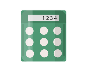 Free calculator clipart