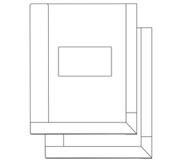 Notebook illustration black and white clipart