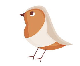 Free bird illustration clipart
