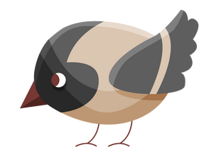 Free chick bird clipart