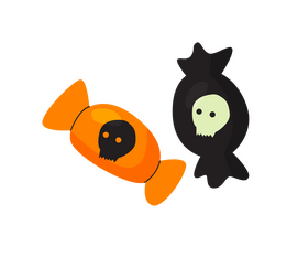 Halloween candy clipart