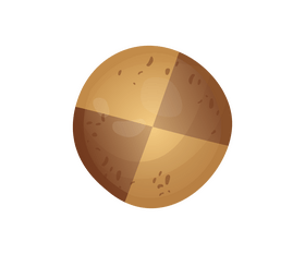 Zebra cookie illustration clipart