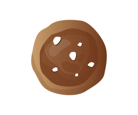 Chocolate biscuit clipart