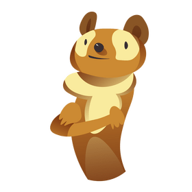 Cartoon meerkat cool clipart