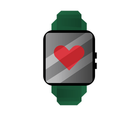 Cartoon smartwatch clipart