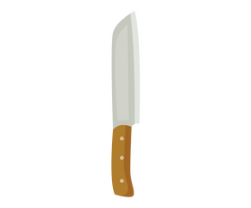 Knife illustration clipart