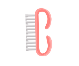 Manicure brush clipart