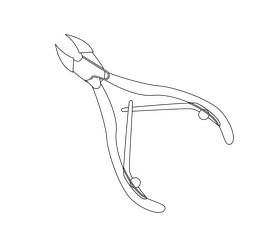 Manicure forceps clipart free download