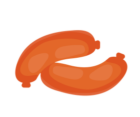 Free sausages clipart