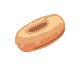 Cartoon donuts clipart