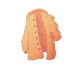 Down jacket clipart
