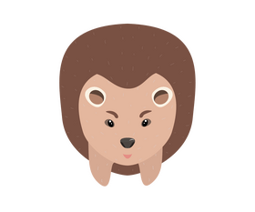 Free hedgehog clipart