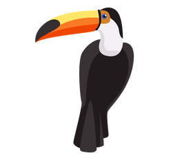 Pelican bird drawing clipart