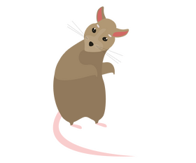 Mouse drawing clipart