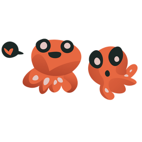 Octopus baby clipart