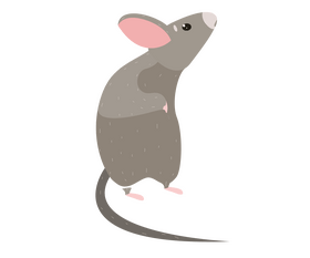 Mouse cartoon clipart