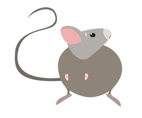 Mouse drawing clipart