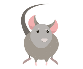 Mouse illustration clipart
