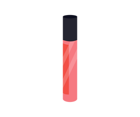 Lip gloss cartoon clipart