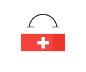 Medical case clipart