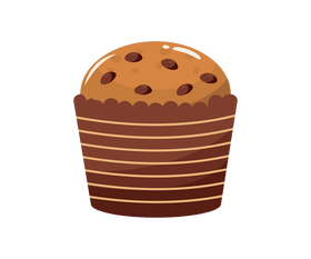 Muffin drawing clipart