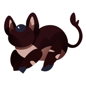 Baby okapi cartoon clipart