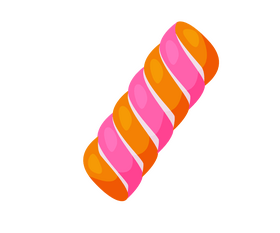 Candy licorice illustration clipart