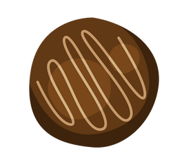 Chocolate cookie clipart