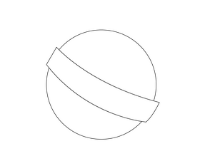 Pink chupa chups candy black and white clipart