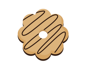 Cookie drawing clipart