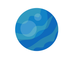 Blue planet clipart