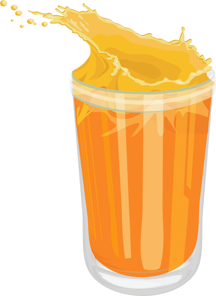 Golden Splash Juice Bar PNG