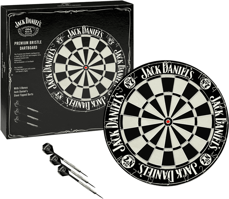 Jack Daniel's Bristle Dart Game Challenge PNG