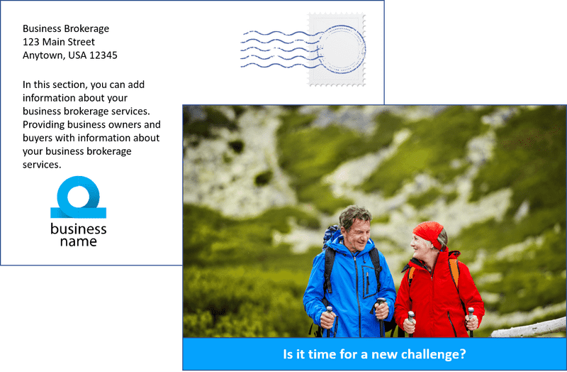 Postcard for New Business Adventures PNG