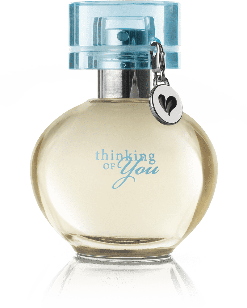 Elegant Perfume Bottle Thinking of You PNG